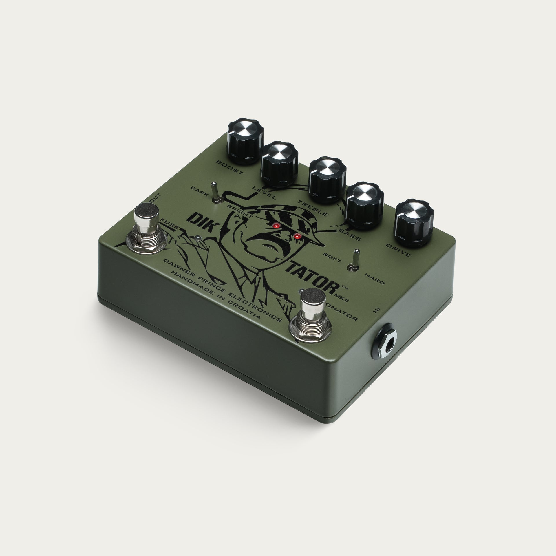 9V DC Pedaal DemonFX Prince Of Sound Gitaarpedaal - Overdrive, Boost & Distortion In Eén 3-modus Gitaarversterker 9V DC Pedaal DemonFX Prince Of Sound Gitaarpedaal - Overdrive, Boost & Distortion In Eén 3-modus Gitaarversterker