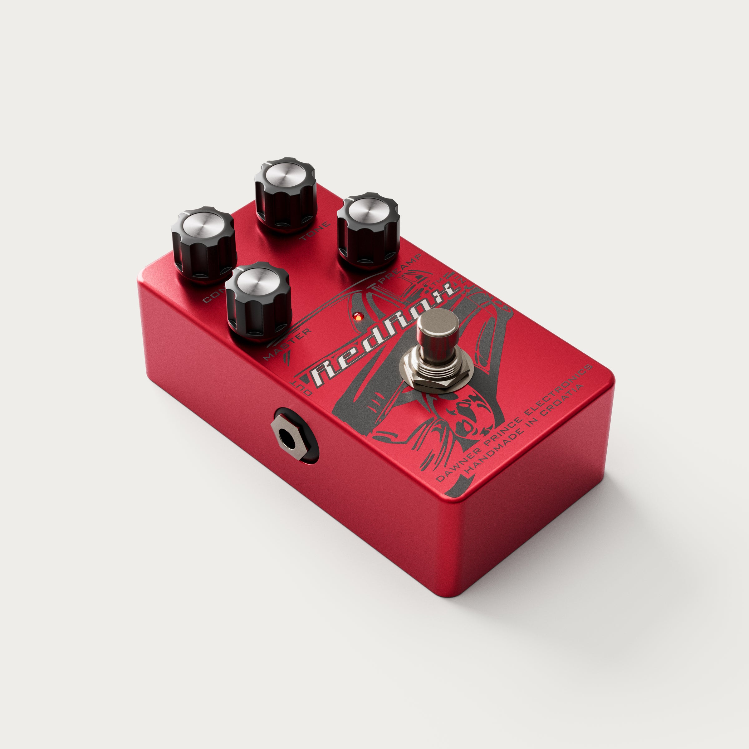 red pedals RED ROX Distortion – Dawner Prince Electronics