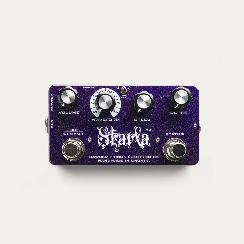 donner tremolo pedal STARLA Tap Tempo Tremolo – Dawner Prince Electronics